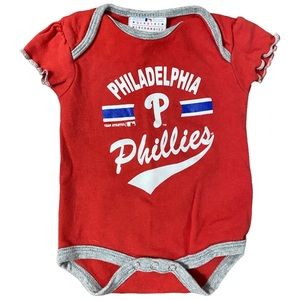 Philadelphia Phillies Baseball Onesie-0/3M